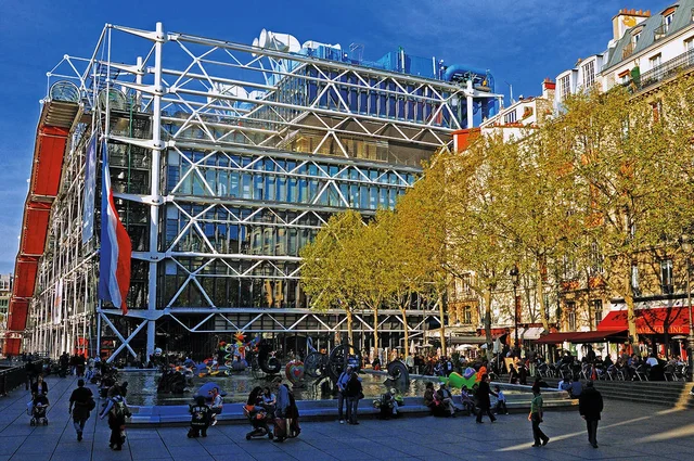 Le Centre Georges Pompidou © Lionel Isy-Schwart