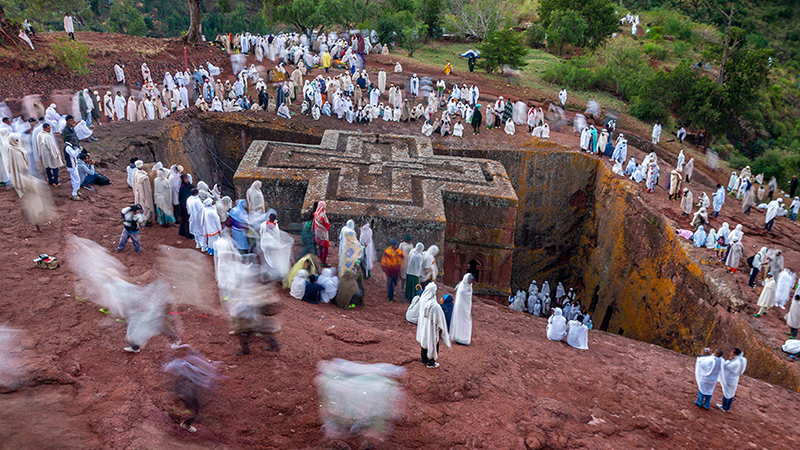 Célébration à Lalibela